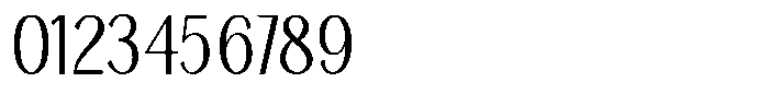 TRT Merauke Light Font OTHER CHARS