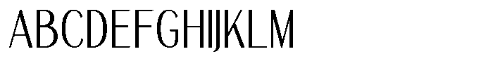 TRT Merauke Light Font UPPERCASE