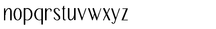 TRT Merauke Light Font LOWERCASE