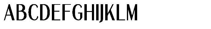 TRT Merauke Medium Font UPPERCASE