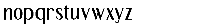 TRT Merauke Medium Font LOWERCASE