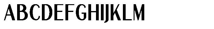 TRT Merauke Semi Bold Font UPPERCASE