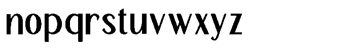 TRT Merauke Semi Bold Font LOWERCASE