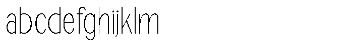 TRT Merauke Thin FONT