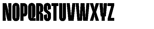 TRT Midgod Extra Bold Font UPPERCASE