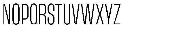 TRT Midgod Extra Light Font UPPERCASE