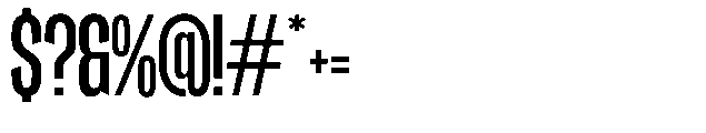 TRT Midgod Medium Font OTHER CHARS