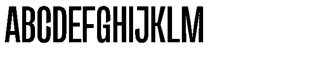 TRT Midgod Medium Font UPPERCASE