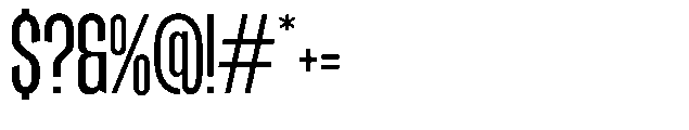TRT Midgod Regular Font OTHER CHARS