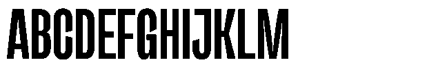 TRT Midgod Semi Bold Font UPPERCASE