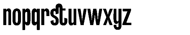 TRT Midgod Semi Bold Font LOWERCASE