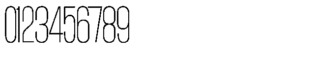 TRT Midgod Thin Font OTHER CHARS