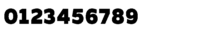 TRT Monexa Extra Bold Font OTHER CHARS