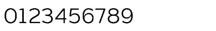 TRT Monexa Extra Light Font OTHER CHARS