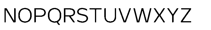 TRT Monexa Extra Light Font UPPERCASE