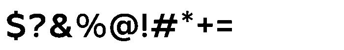 TRT Monexa Medium Font OTHER CHARS