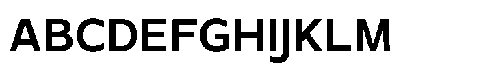 TRT Monexa Medium Font UPPERCASE