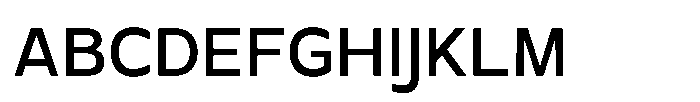TRT Monexa Regular Font UPPERCASE