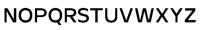 TRT Monexa Regular Font UPPERCASE