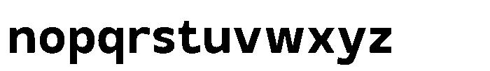 TRT Monexa Semi Bold Font LOWERCASE