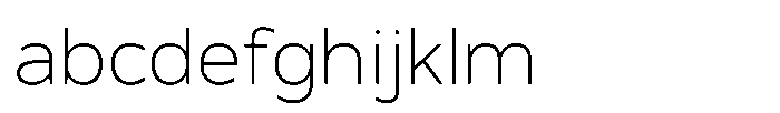 TRT Monexa Thin FONT