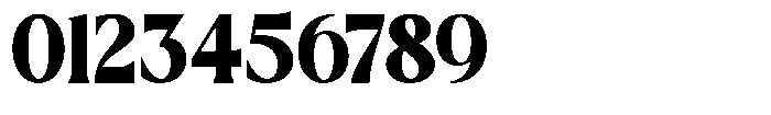 TRT Montero Bold Font OTHER CHARS