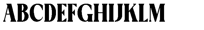 TRT Montero Bold Font UPPERCASE