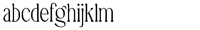 TRT Montero Extra Light FONT