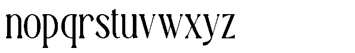 TRT Montero Light Font LOWERCASE