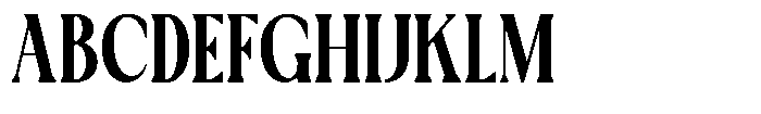 TRT Montero Medium Font UPPERCASE