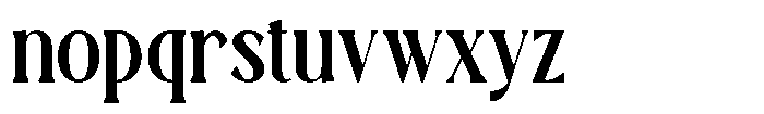 TRT Montero Medium Font LOWERCASE