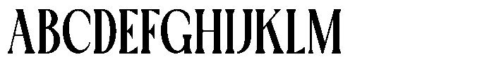 TRT Montero Regular Font UPPERCASE