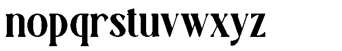 TRT Montero Semi Bold Font LOWERCASE