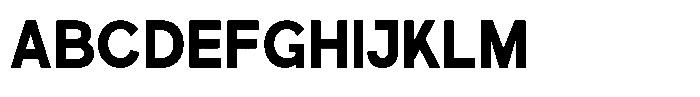 TRT Naron Bold Font UPPERCASE
