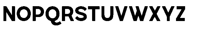 TRT Naron Bold Font UPPERCASE