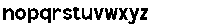 TRT Naron Bold Font LOWERCASE