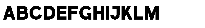 TRT Naron Extra Bold Font UPPERCASE