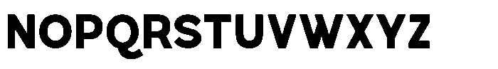 TRT Naron Extra Bold Font UPPERCASE