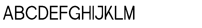 TRT Naron Light Font UPPERCASE