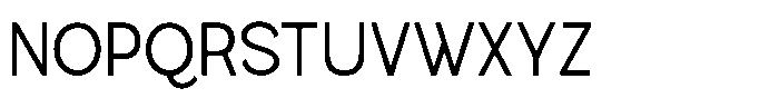TRT Naron Light Font UPPERCASE