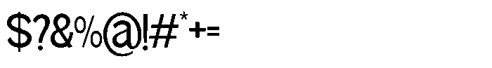 TRT Naron Regular Font OTHER CHARS