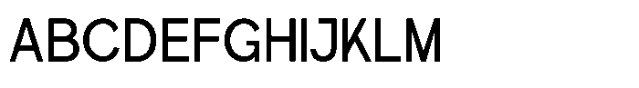 TRT Naron Regular Font UPPERCASE
