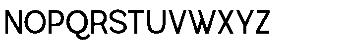 TRT Naron Regular Font UPPERCASE