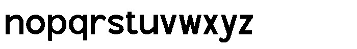 TRT Naron Semi Bold Font LOWERCASE