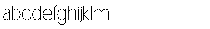 TRT Naron Thin FONT