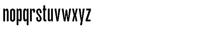 TRT Noire Authentic Light Font LOWERCASE