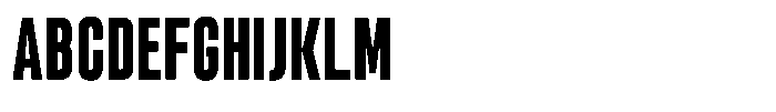 TRT Noire Authentic Medium Font UPPERCASE