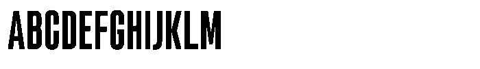 TRT Noire Authentic Regular Font UPPERCASE