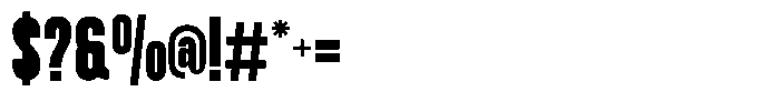 TRT Noire Authentic Semi Bold Font OTHER CHARS