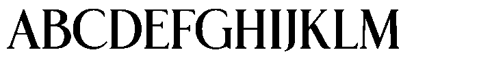 TRT Northem Bold Font UPPERCASE